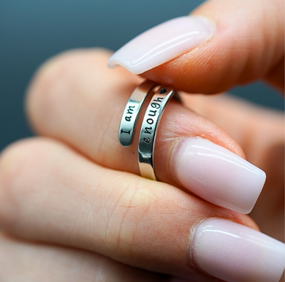 Enough™ — The I Am Enough Ring.
