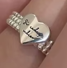 Kindly™ — The Engraved Heart Ring